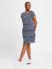 Betty Barclay Kleid in marine weiß - 0001