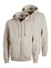 Jack & Jones Sweatjacke / Hoodie Bradley in Moonbeam
