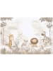 WALLARENA Fototapete Kinder Dschungel in Beige