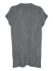 KAFFE curve Poncho KCannett Loose fit in Dark Grey Melange