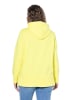 LAURASØN Sweatshirt in neon gelb