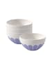 Villeroy & Boch 4er Set Müslischalen Fleur Couleur ø 14,1 cm in Bleu