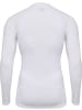 Hummel T-Shirt "Hmlbl Performance Tee L/S" in Weiß