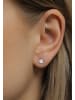 Elli Ohrringe 925 Sterling Silber Geo, Kreis in Silber
