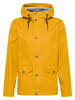 MO Herren Regenjacke Mit Innenprint in Senf