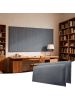 Yalion 2er-Set Wandkissen aus Stoff 30x60cm 3D Gepolsterte Wandpaneele in Dunkelgrau