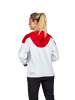 erima Damen Change By Erima Kapuzensweat in weiß/rot/schwarz