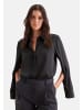 Seidensticker Hemdbluse Regular in Schwarz
