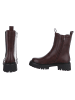 Ital-Design High Heel in Weinrot