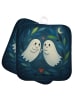Mr. & Mrs. Panda Topflappen Gespenster  Liebe  Design ohne Spruch in Weiß