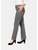 GOLDNER Bequeme Schlupfhose mit Stretchbund in grau