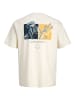 Jack & Jones T-shirt in Antique White