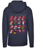 F4NT4STIC Hoodie The Rolling Stones Voodoo Lounge Tongues in marineblau