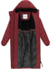 ragwear Wintermantel Pavla Long Soft YOUMODO in Wine Red