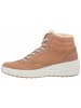 Ecco Schnür-Stiefeletten für Damen in beige