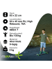 muuwmi Longboard Compact ABEC 7 Space, mit Leuchtrollen