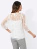 WITT WEIDEN Spitzen-Bluse in ecru