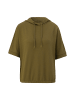 s.Oliver Sweatshirt kurzarm in Olive