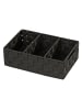 Wenko Organizer Adria Schwarz 2er Set in Schwarz