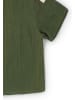 Little Green Radicals Henley Top in Green