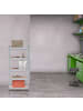 relaxdays Schwerlastregal in Silber - (B)70 x (H)150 x (T)30 cm