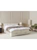 Beliani Doppelbett BARONET in Weiß - (W) 183 x (H) 92 x (L) 207 cm