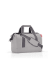 Reisenthel travelling allrounder M - Reisetasche 40 cm (smiley grey) in herringbone grey