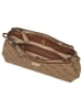 Guess Handtasche Noelle II 3 Comp Xbody in Latte Logo/Brown