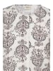 Fransa Hemd kurzarm FRARIANA Regular fit in BOHO MUSE WHITE W. BLACK