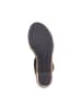 rieker Namur-Absatzsandalen Blau