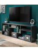 Inn.Furn Regal grau 159 x 54 cm, Standregal mit 7 Fächern