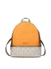 Michael Kors Beige Stoff Rucksack