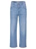 BETTY & CO High Waisted-Jeans gerader Schnitt in Blau