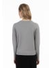 faina Damen Strick Pullover in Grau