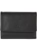 VLD VOi Leather Design Soft Gabi Geldbörse Leder 14 cm in schwarz
