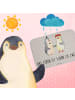 Mr. & Mrs. Panda Badvorleger Pinguin Heirat mit Spruch in Grau Pastell