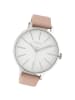 Oozoo Analog-Armbanduhr Oozoo Timepieces rosa groß (ca. 45mm)