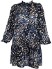 Melrose Volantkleid in blau