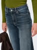 ONLY Wide Fit Jeans mit hoher Taille in Dark Blue Denim