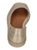 Verbenas Espadrilles CRUZ nucleo metal al in goldfarben