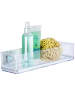 Wenko Vacuum-Loc Maxiablage Quadro Edelstahl in Silbern, 15 x 9 cm