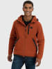 Vintage Industries Fleecejacke/Fleecepullover in Braun