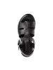 Tamaris Ledersandalen mit Absatz Schwarz