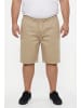 Men Plus Bermuda in dunkles kitt
