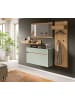Inn.Furn Garderobe-Set Salbei und Artisan Eiche, Garderobe 4-teilig, 205 x 192 cm