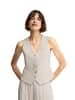 Polo Club Westen VERONA LINEN VEST W in Ecru