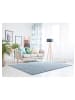 Atticgo Waschbarer Hochflor-Teppich LOFT in blau