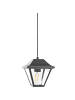 Beliani Pendelleuchten RESAVA in Schwarz - (W) 18 x (H) 81 x (L) 18 cm