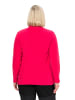 Ulla Popken Sweatjacke in magenta