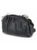 Seidenfelt Clutch EKE in Schwarz